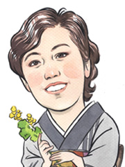 Ms. Junko Usui (Environmental producer; Leader of Keisenkai, the Japanese art of flower arrangement) - usui